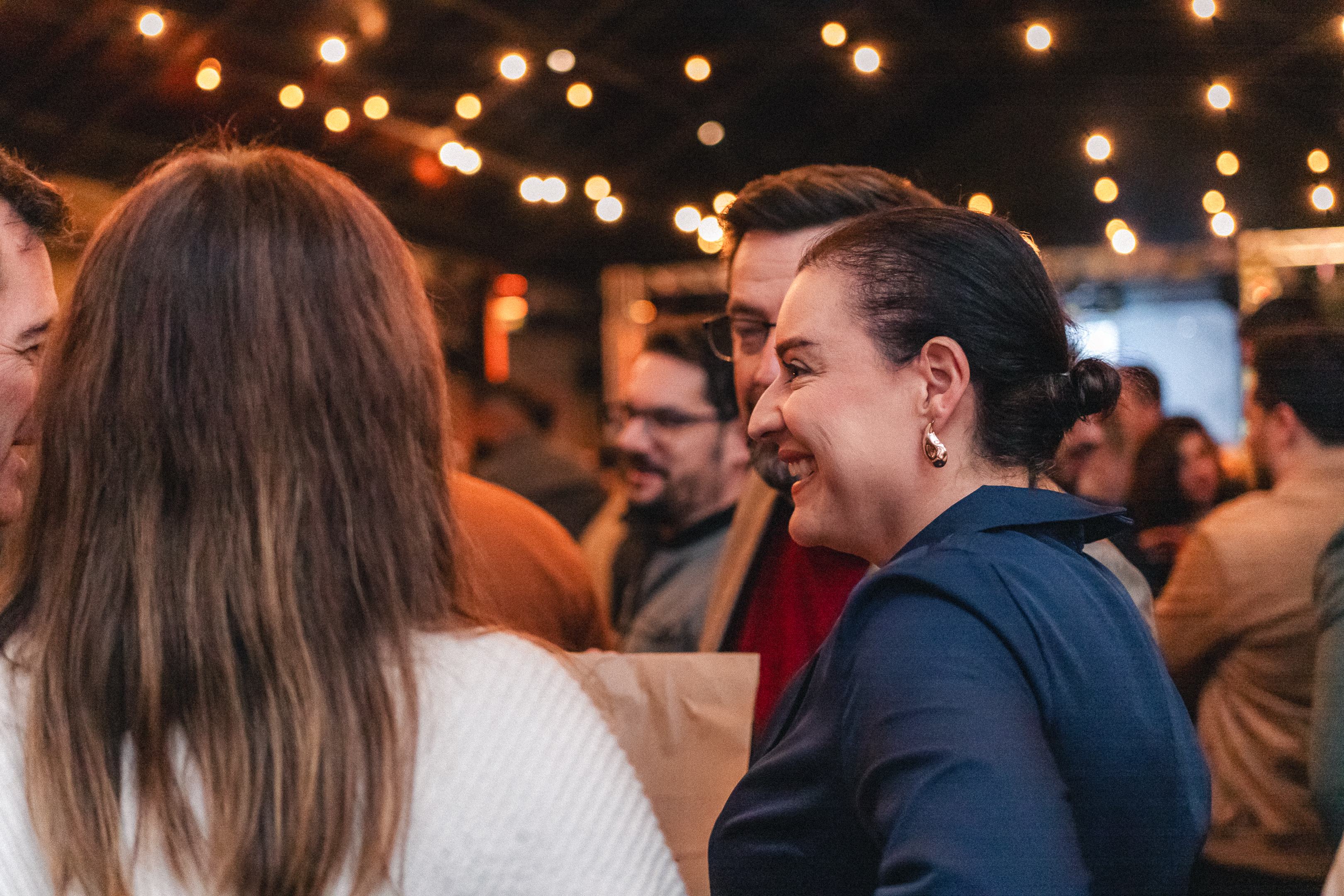 Empresários em conversa